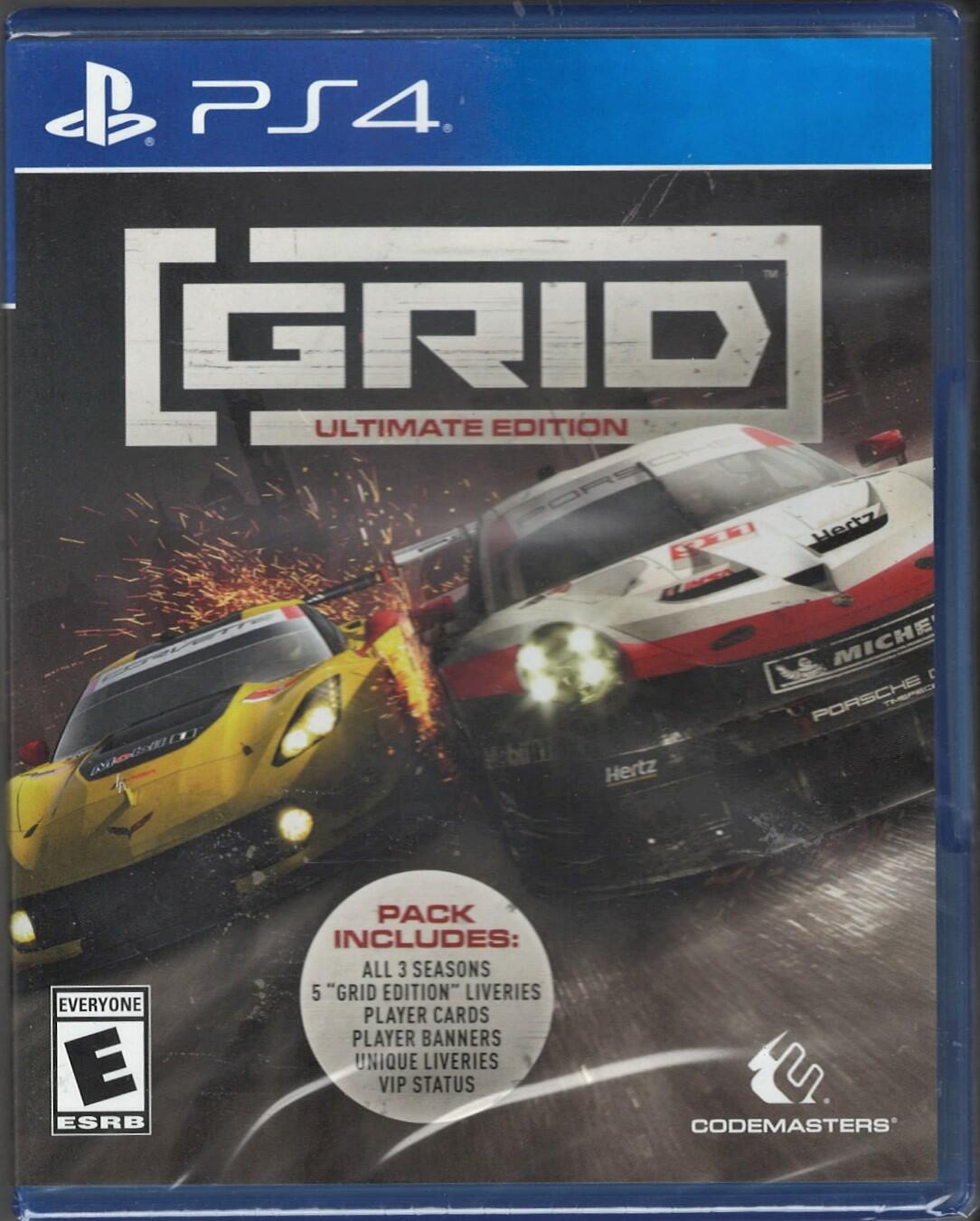 PS4 GRID ÉDITION Ultimate PLAYSTATION 4 Course Voiture PS4 GRID ÉDITION Ultimate PLAYSTATION 4 Course Voiture