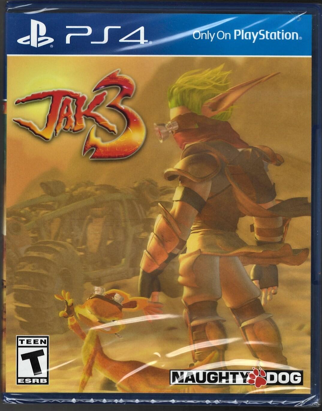 Jak authentic 3,Furi, and Nioh limited run games PS4