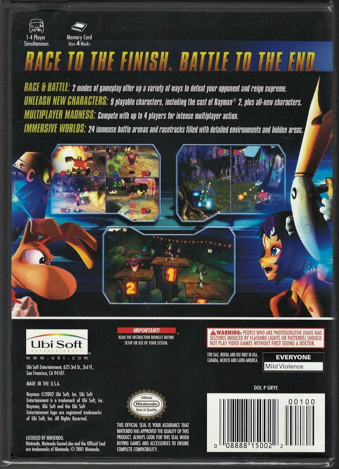 Rayman Arena on buy Nintendo GameCube