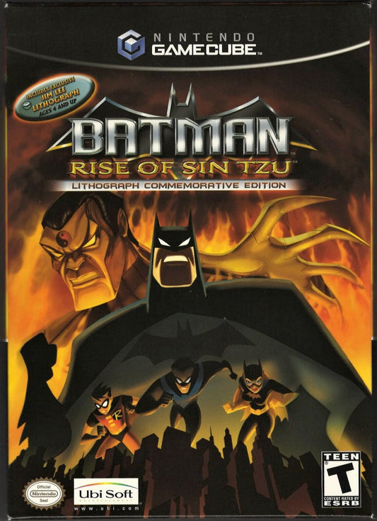 Batman: Rise of Sin Tzu with Lithograph - Nintendo GameCube