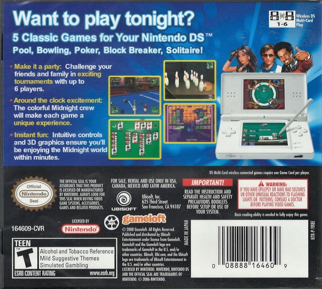 Midnight Play Pack - Nintendo DS