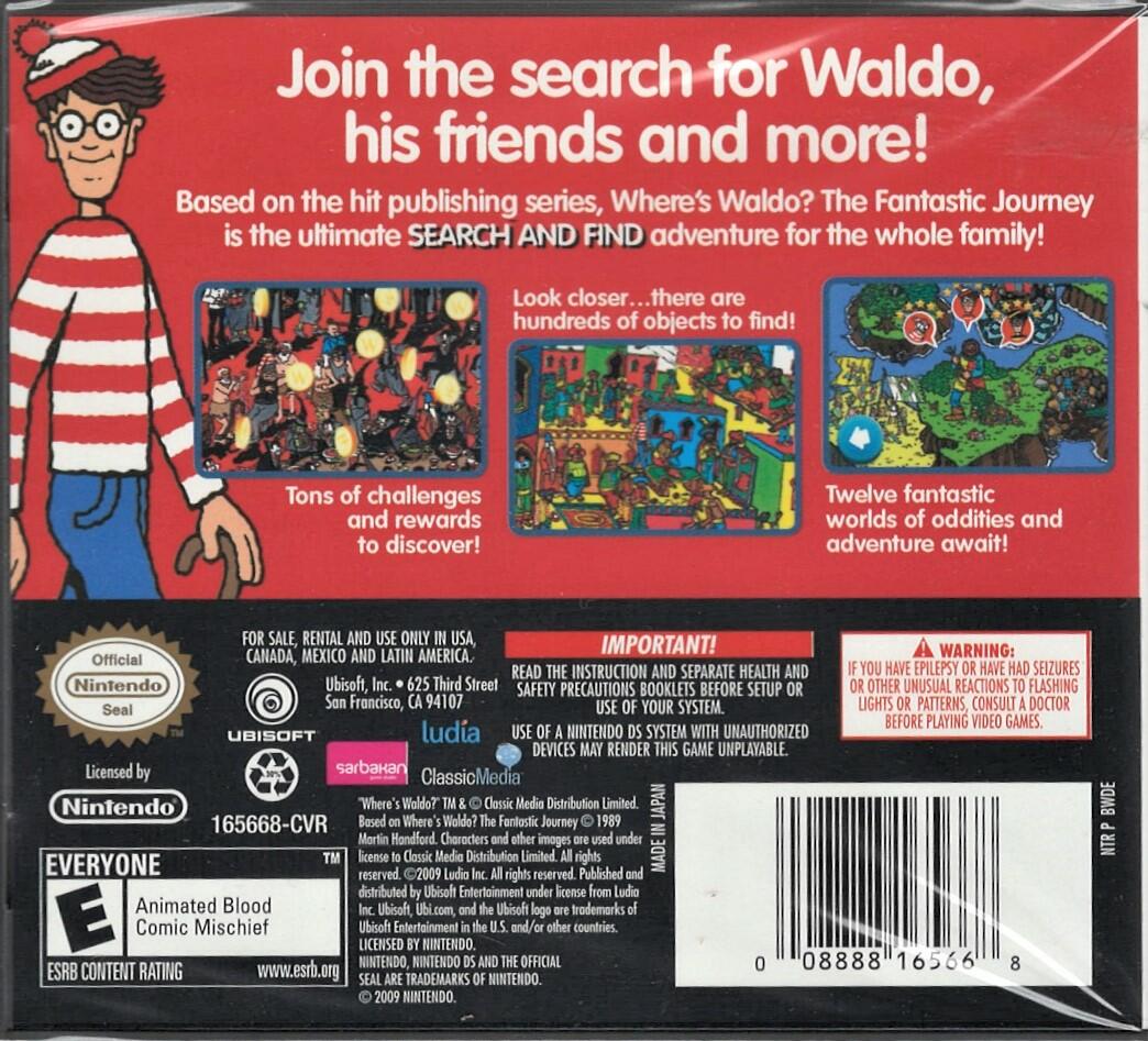Where's Waldo? - Nintendo DS