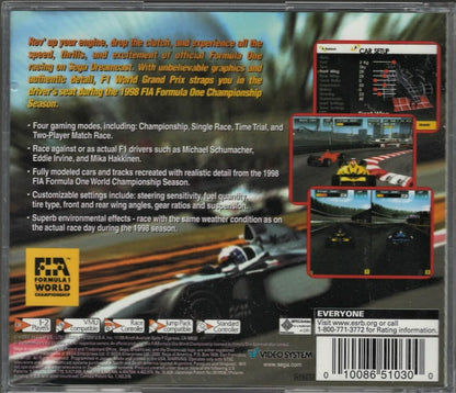 F1 World Grand Prix - Sega Dreamcast