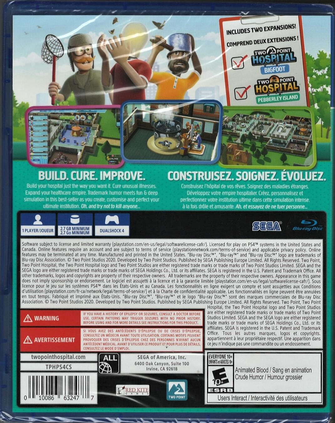 Two Point Hospital - PlayStation 4