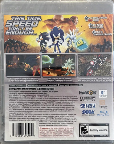 Sonic The Hedgehog - PlayStation 3