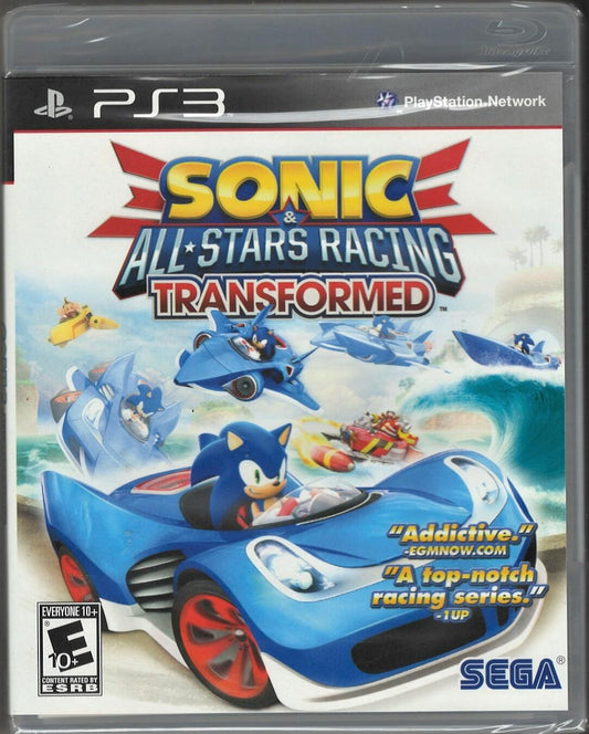 Sonic & All-Stars Racing Transformed - Playstation 3