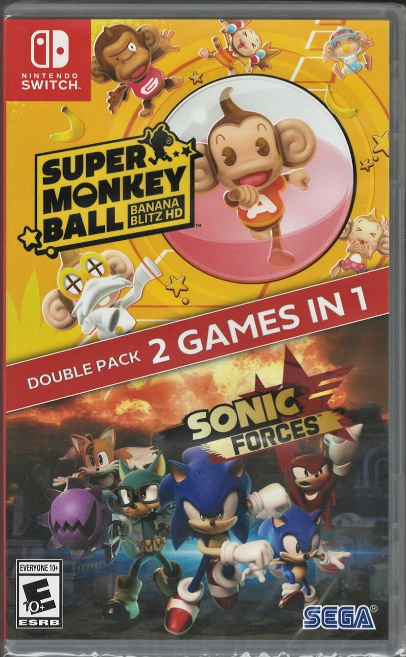 Sonic Forces + Super Monkey Ball: Banana Blitz HD Double Pack - Nintendo Switch