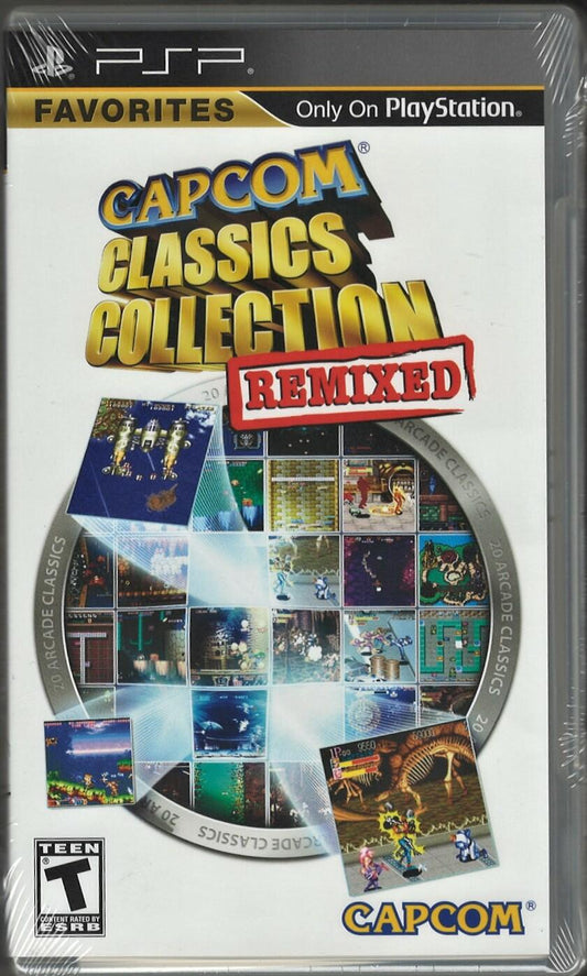 Capcom Classics Collection Remixed - PlayStation Portable