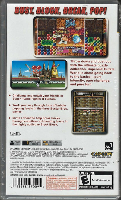 Capcom Puzzle World - PlayStation Portable