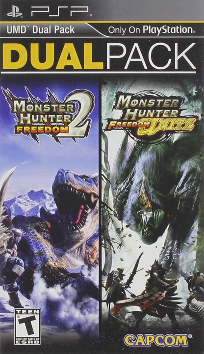 Monster Hunter Freedom 2 and Freedom Unite Dual Pack PSP