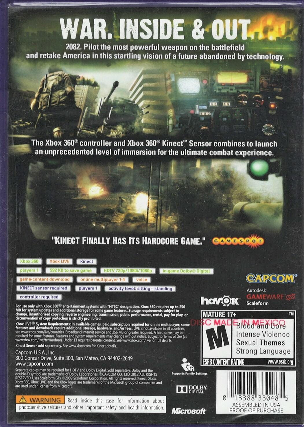 Steel Battalion: Heavy Armor - Xbox 360