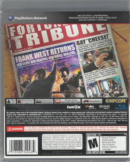 Dead Rising 2: Off the Record - PlayStation 3