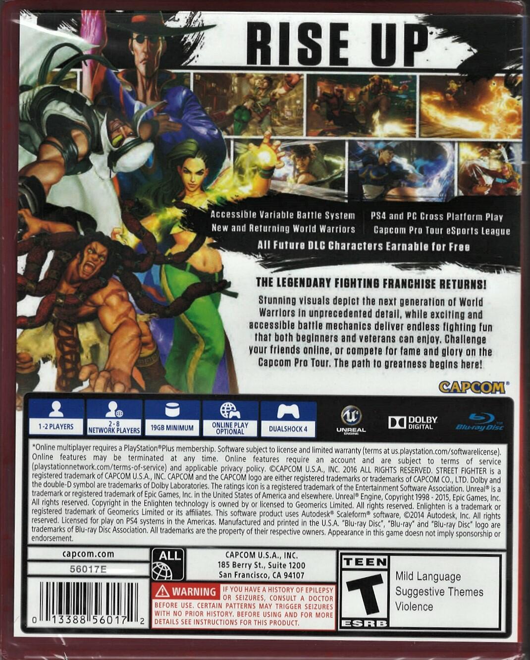 Street Fighter V (PlayStation Hits) - PlayStation 4