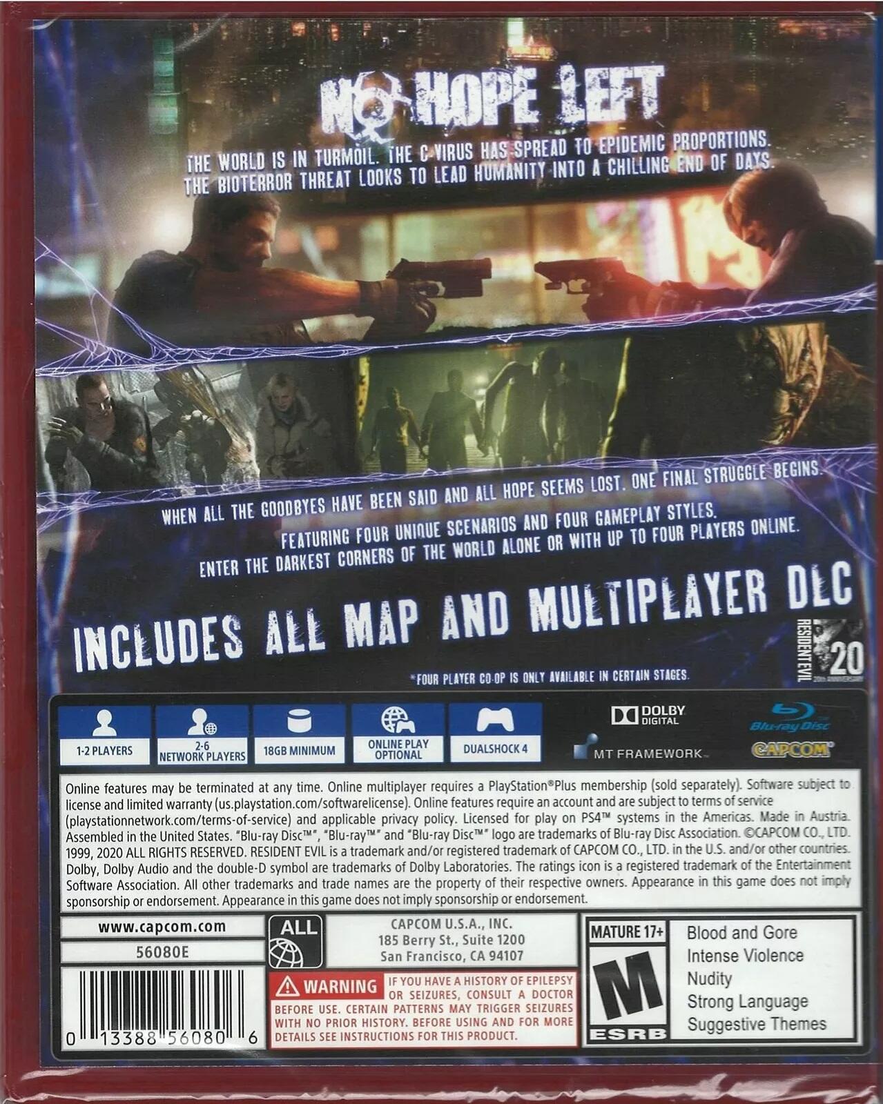 Resident Evil 6 HD - PlayStation 4