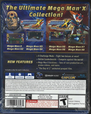 Mega Man X Legacy Collection 1+2 - PlayStation 4