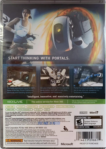 Portal 2 (Platinum Hits) - Xbox 360