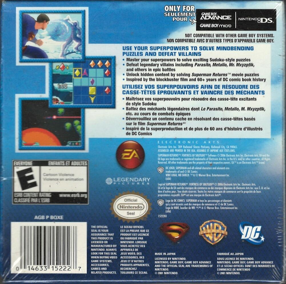Superman Returns - Game Boy Advance