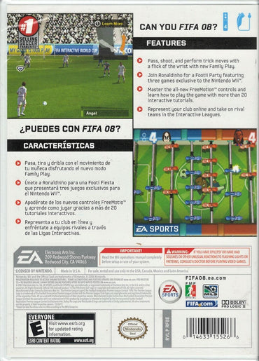 FIFA Soccer 08 - Nintendo Wii