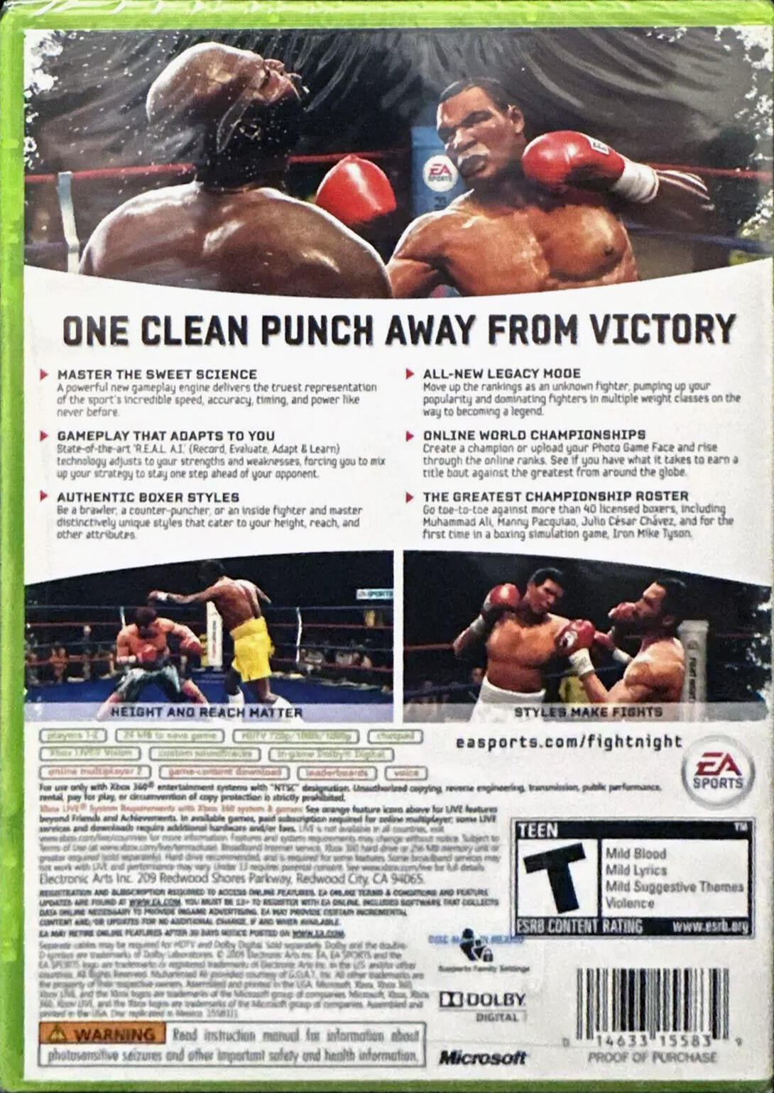 Fight Night Round 4 - Xbox 360 [video game]