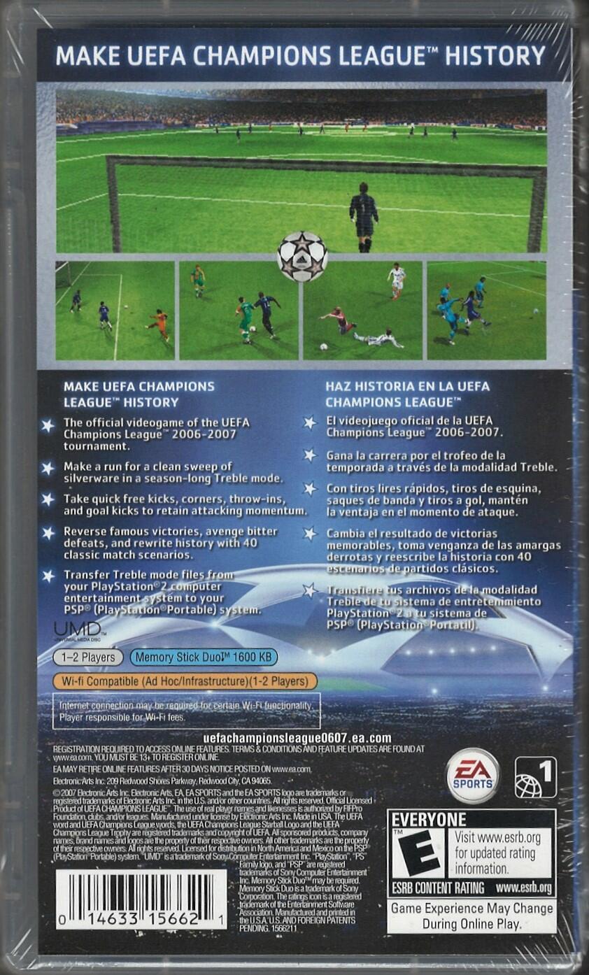 UEFA Champions League 2006-2007 - PlayStation Portable