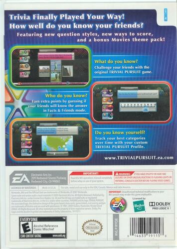 Trivial Pursuit - Nintendo Wii