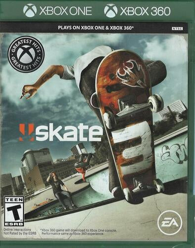 Skate 3 (Greatest Hits) (XB1 Packaging) - Xbox 360