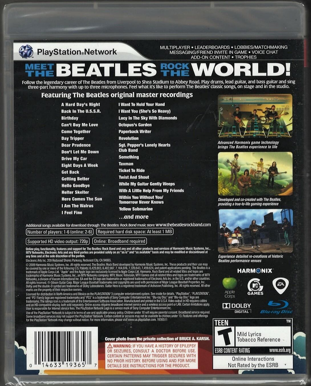 The Beatles: Rock Band (Game Only) - PlayStation 3