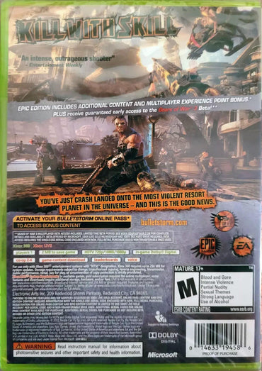 Bulletstorm - Xbox 360