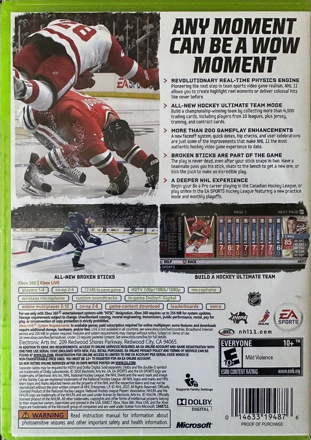 NHL 2011 - Xbox 360