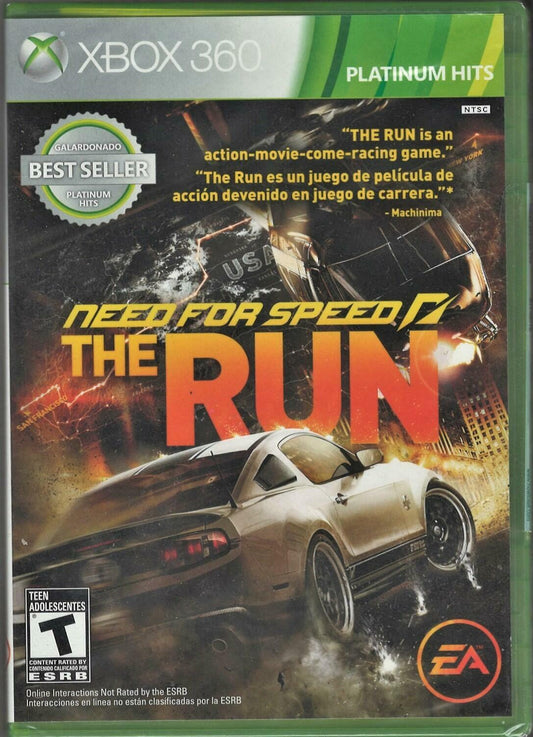 Need for Speed: The Run (Platinum Hits) - Xbox 360