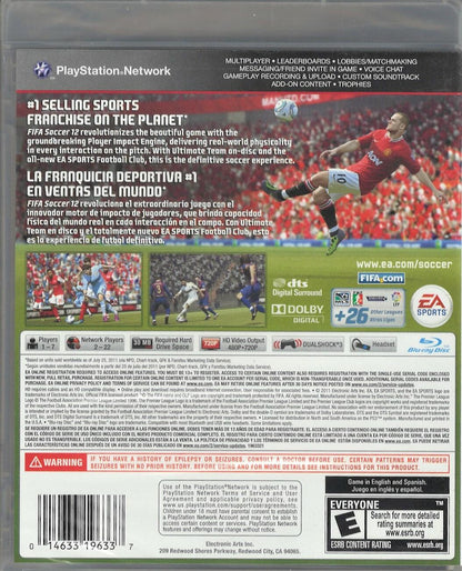 FIFA Soccer 2012 - PlayStation 3