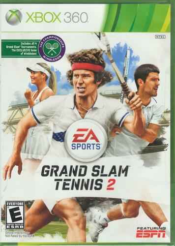 Grand Slam, Tennis 2 - XBox 360