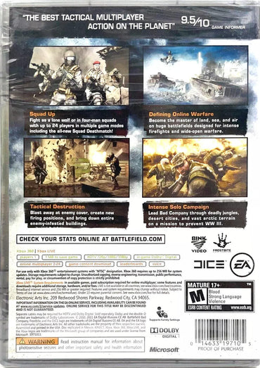 Battlefield Bad Company 2 (Platinum Hits) - Xbox 360