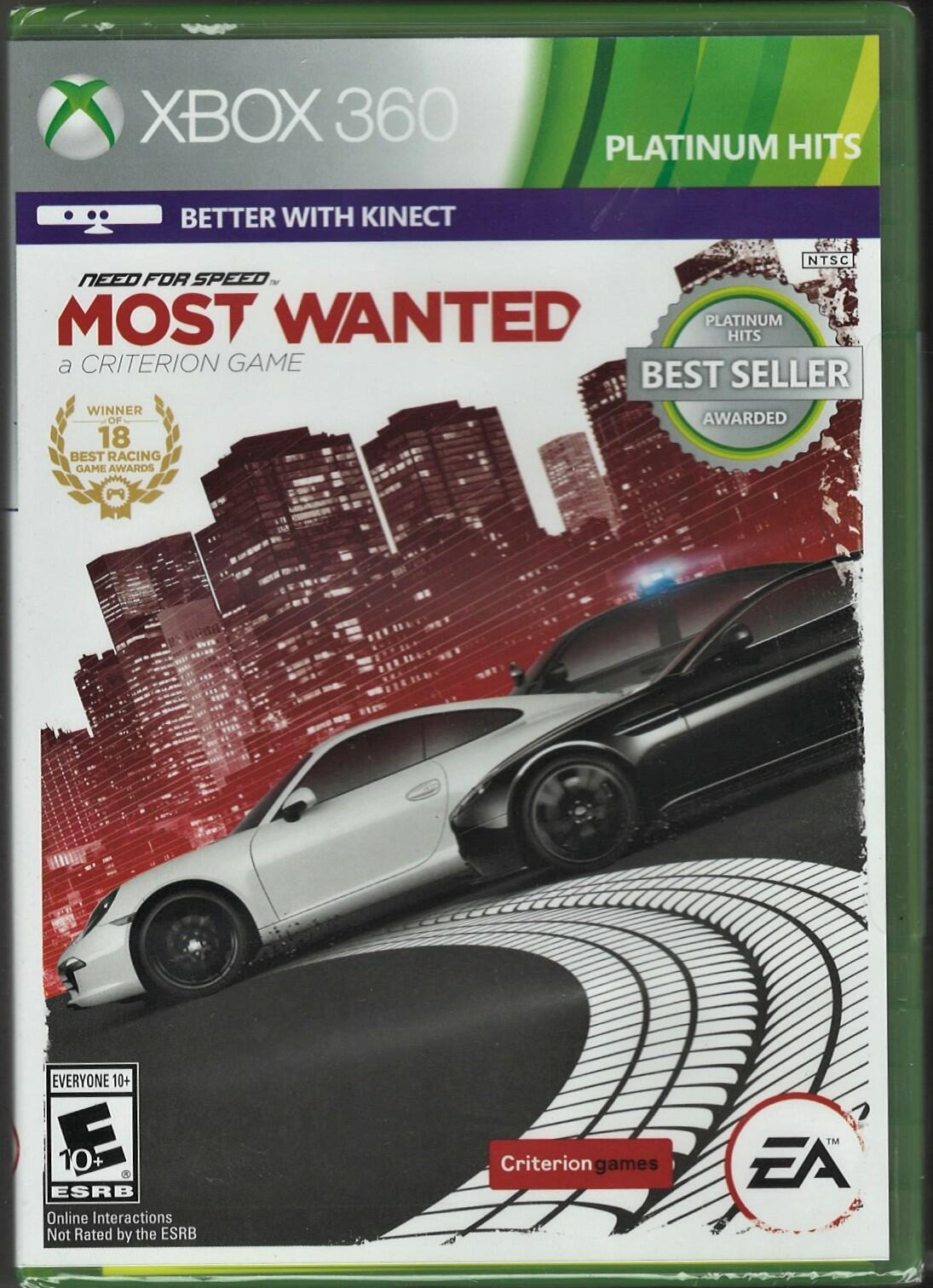 Need for Speed: Most Wanted 2012 (Platinum Hits) - Xbox 360