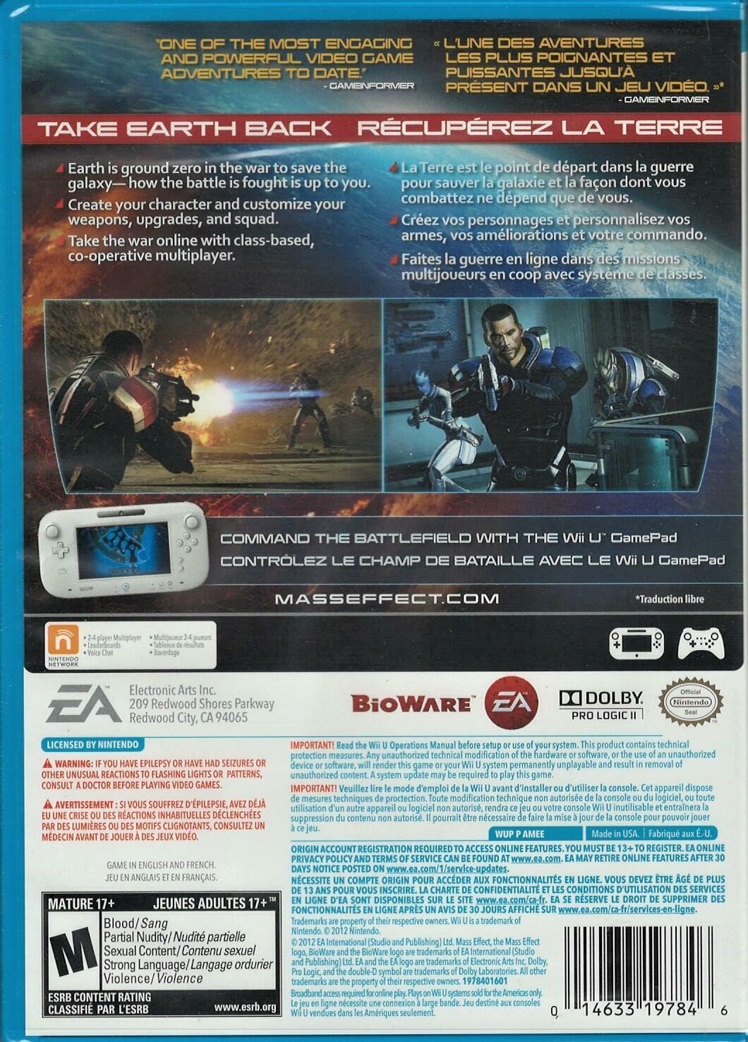 Jeu Playstation 3 - MASS EFFECT 3 - NEUF SOUS BLISTER Jeu Playstation 3 - MASS EFFECT 3 - NEUF SOUS BLISTER