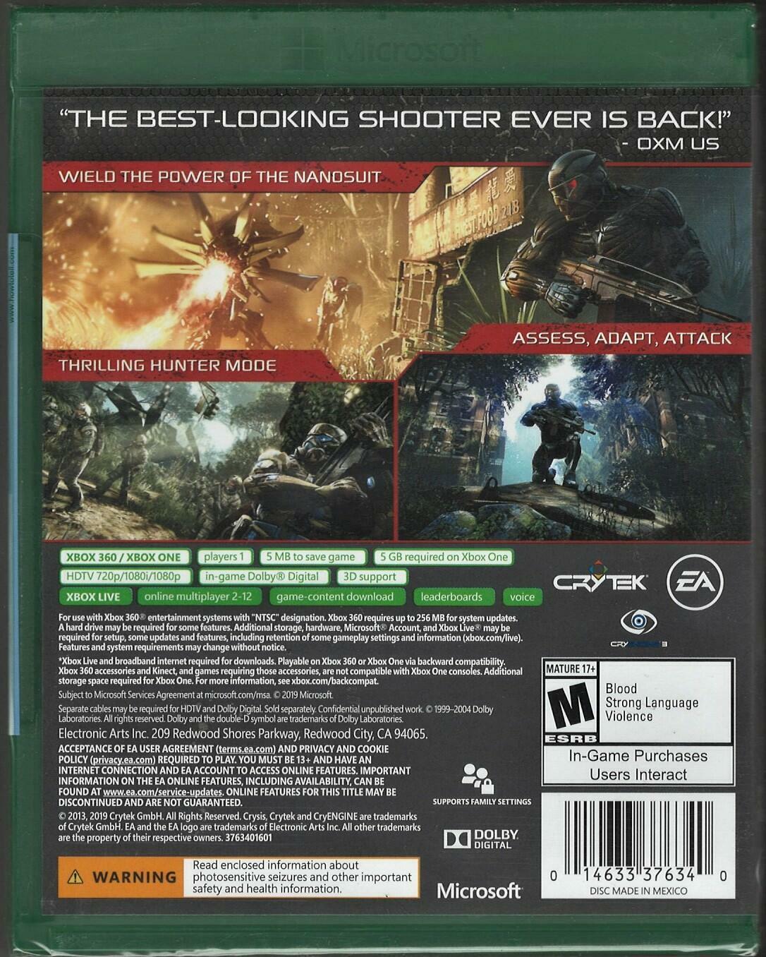 Crysis 3: Hunter Edition - Xbox 360