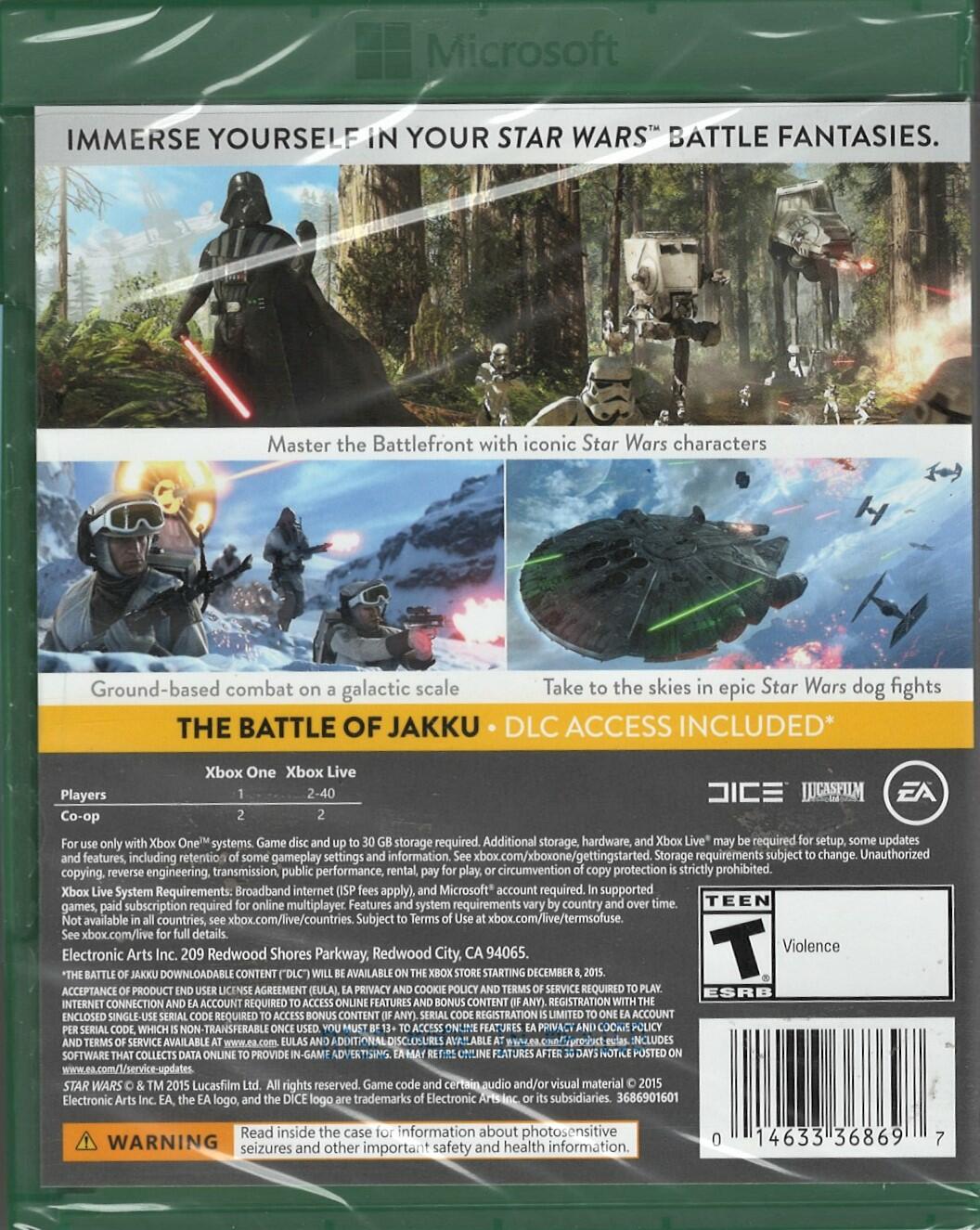 Star Wars Battlefront - Xbox One