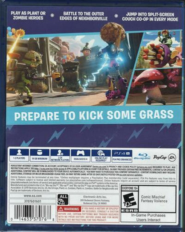 Plants Vs. Zombies: Battle for Neighborville - PlayStation 4