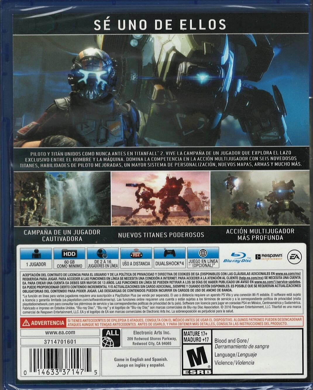 Titanfall 2 (LATAM) - PlayStation 4