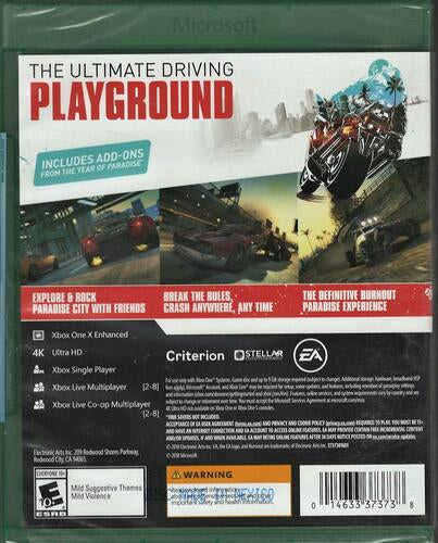 Burnout Paradise Remastered - Xbox One