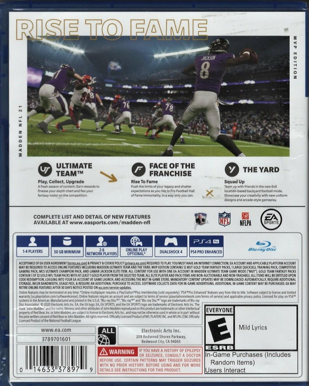 Madden NFL 21 MVP Edition - PlayStation 4