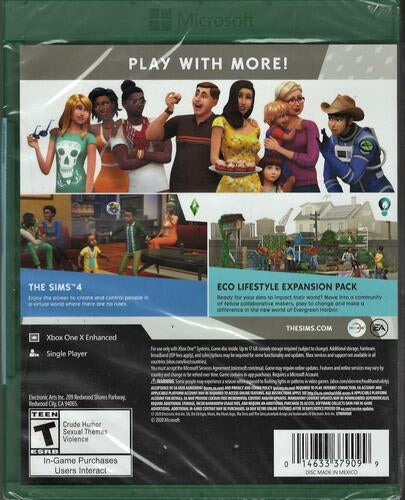 The Sims 4 Plus Eco Lifestyle Bundle - Xbox One