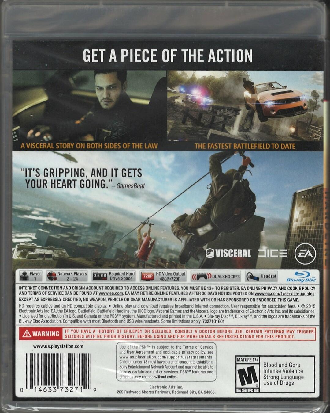 Battlefield Hardline - PlayStation 3