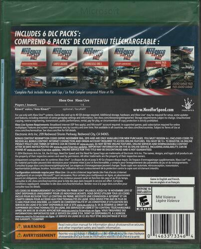 Need for Speed Rivals Complete Edition - Xbox One