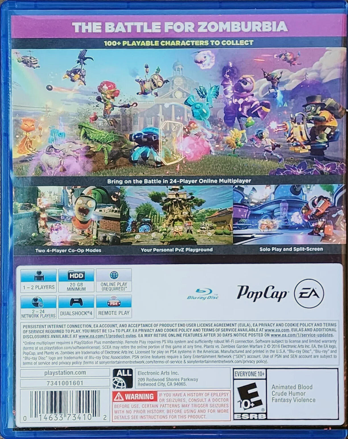 Plants vs Zombies Garden Warfare 2 - PlayStation 4