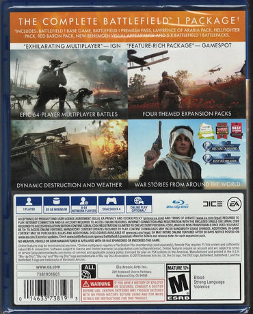 Battlefield 1 Revolution Edition - PlayStation 4