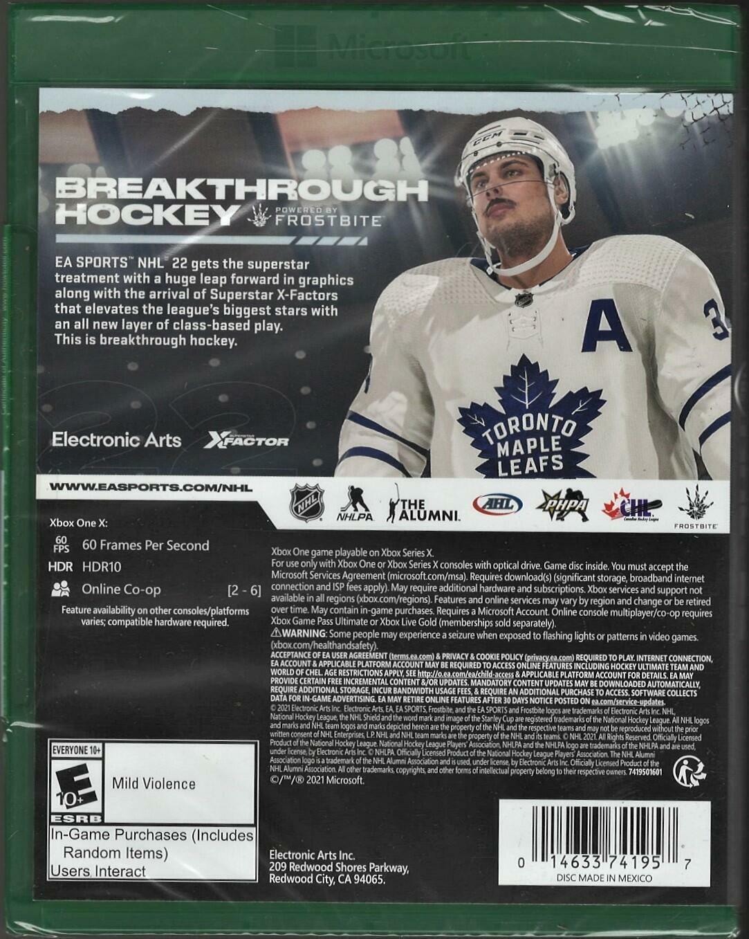 NHL 22 - Xbox One