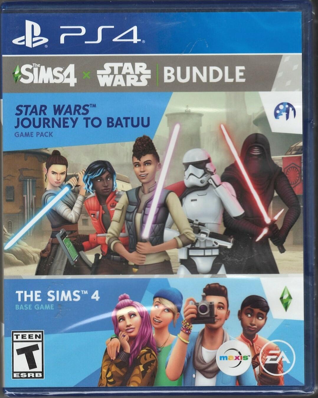 The Sims 4 Plus Star Wars Journey to Batuu Bundle - PlayStation 4