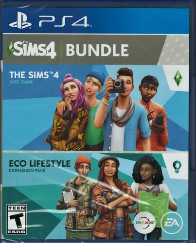The Sims 4 Plus Eco Lifestyle Bundle - PlayStation 4