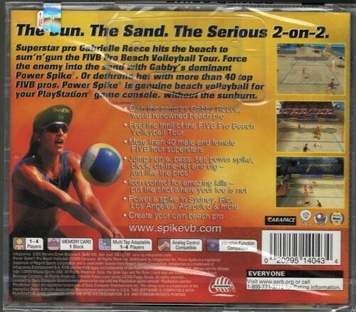Power Spike Volley Ball - PlayStation